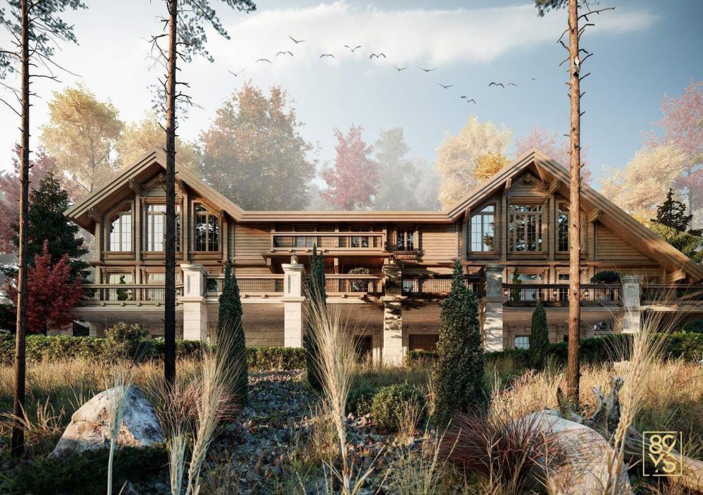 Projects - House Projects - Chalet 21528 Sq.ft. - A photo  4