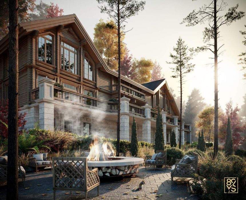 Projects - House Projects - Chalet 21528 Sq.ft. - A photo  5