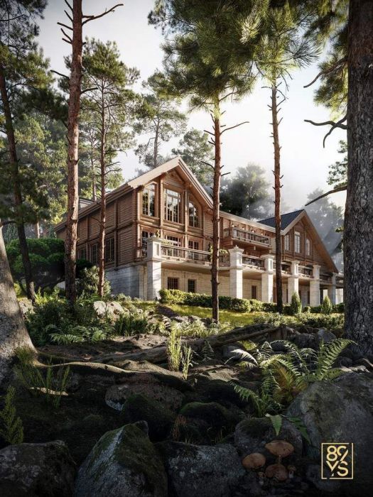 Projects - House Projects - Chalet 21528 Sq.ft. - A photo  6
