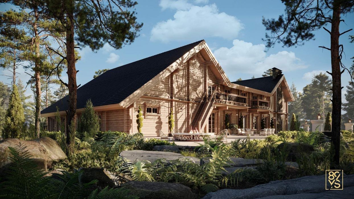 Projects - House Projects - Chalet 21528 Sq.ft. - A photo  7