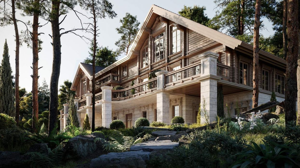 Projects - House Projects - Chalet 21528 Sq.ft. - A photo  1
