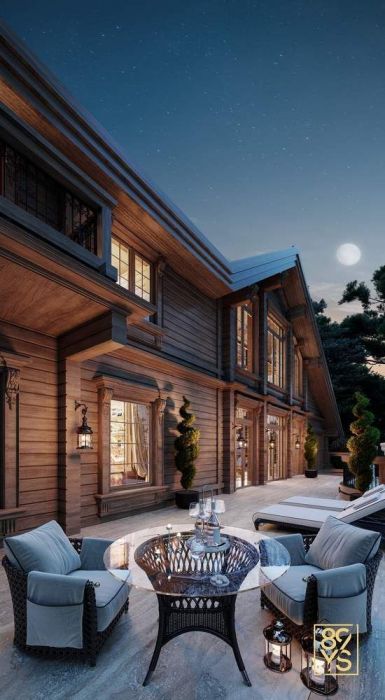 Projects - House Projects - Chalet 21528 Sq.ft. - A photo  10