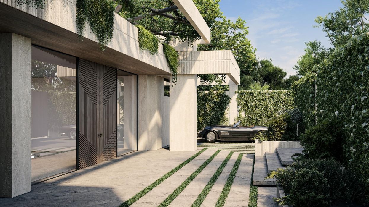 Projects - House Projects - House Project 6458 Sq.ft. On The Slope - A photo  1