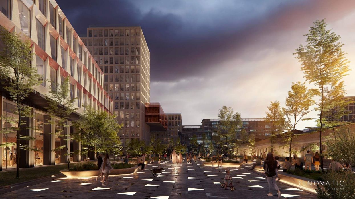 Projects - Commercial Design And Urban Projects - Business Center - A photo  7