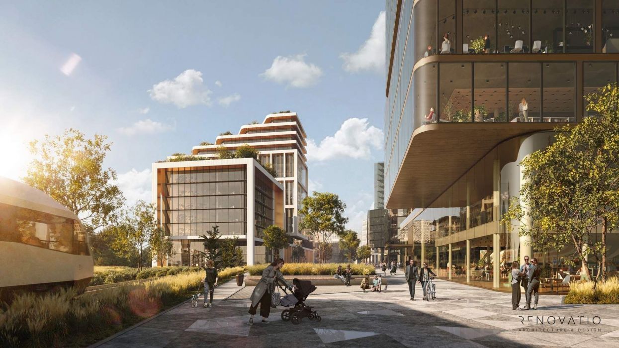 Projects - Commercial Design And Urban Projects - Business Center - A photo  8