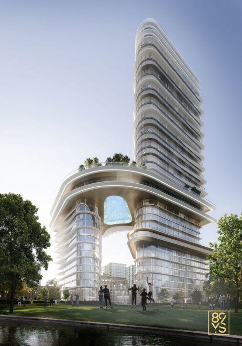 Projects - Commercial Design And Urban Projects - High-Rise 40 Floors 882648 Sq.ft. - A photo  3