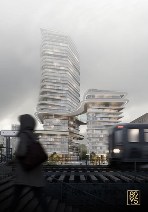 Projects - Commercial Design And Urban Projects - High-Rise 40 Floors 882648 Sq.ft. - A photo  4