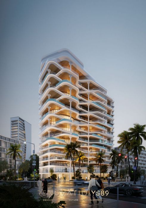 Projects - Commercial Design And Urban Projects - Miami Hotel - A photo  3