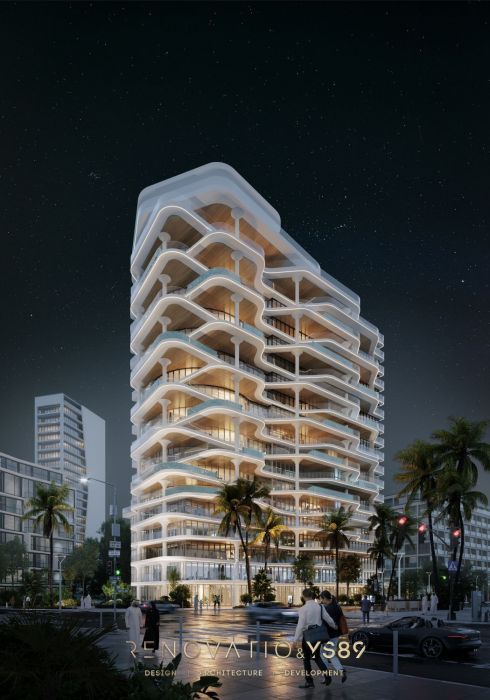 Projects - Commercial Design And Urban Projects - Miami Hotel - A photo  6