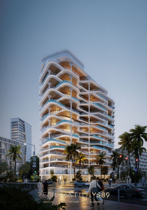 Projects - Commercial Design And Urban Projects - Miami Hotel - A photo  7