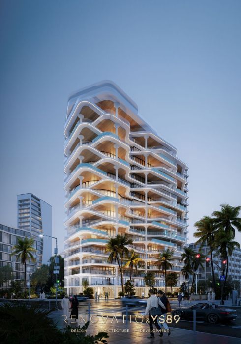 Projects - Commercial Design And Urban Projects - Miami Hotel - A photo  10