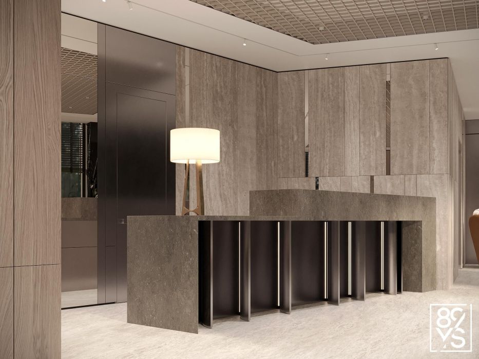 Projects - Halls, Mops, Parking - Hall In The Club House On Michurin - A photo  6