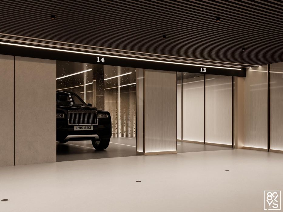 Projects - Halls, Mops, Parking - Parking In The Luxury Garden Rc - A photo  12
