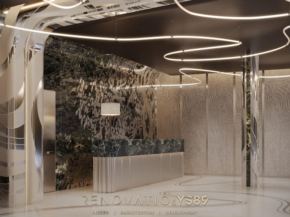 Projects - Halls, Mops, Parking - Hall In A Residential Complex - A photo  2